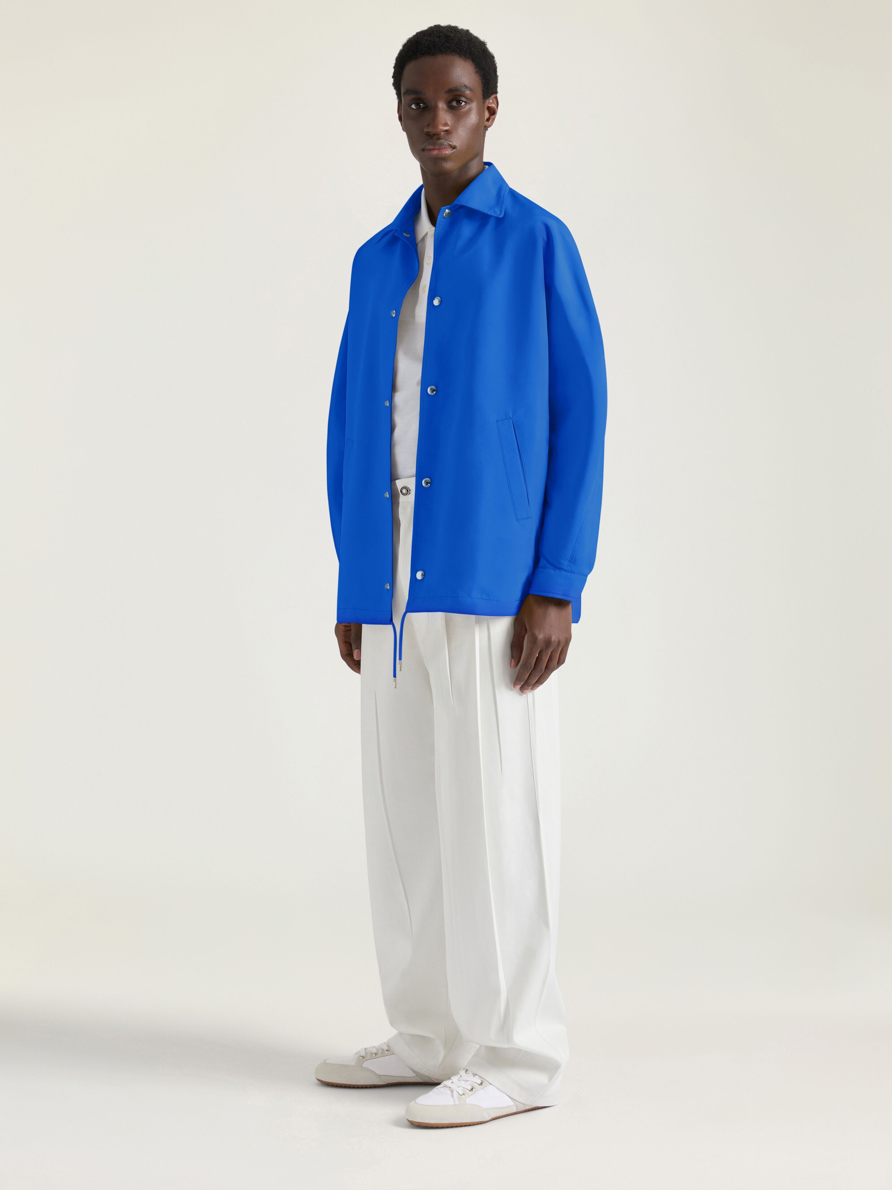 Couture Seam jacket in polyfaille with GIVENCHY embroidery